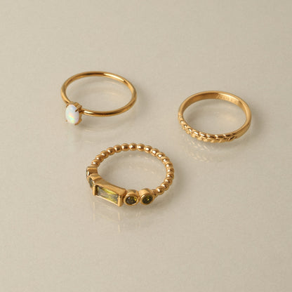 Grüner Musen-Ring