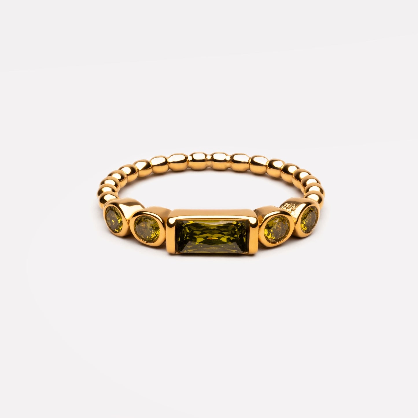 Grüner Musen-Ring