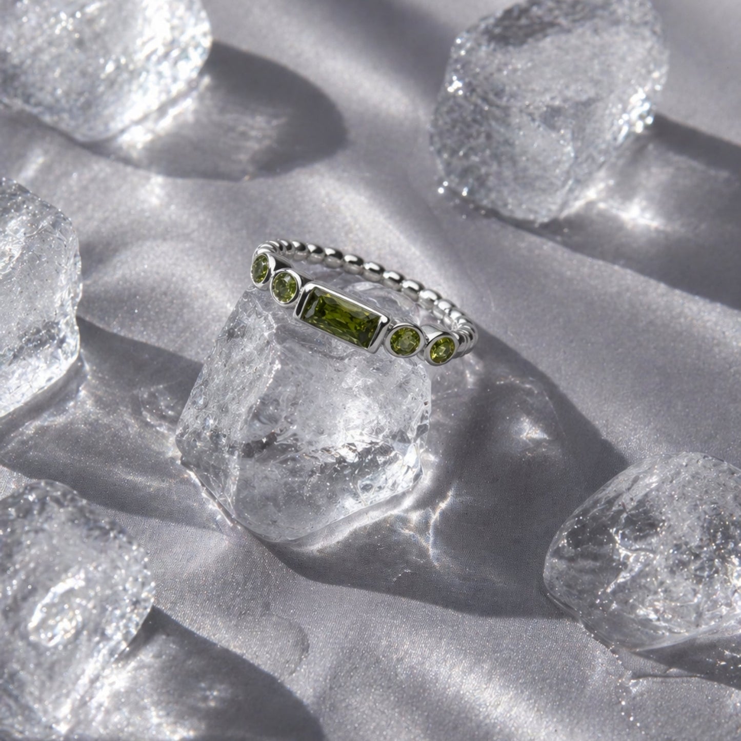 Grüner Musen-Ring